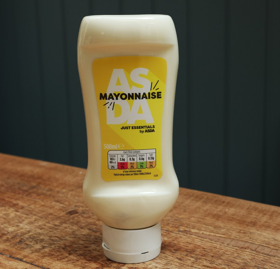 Sun Online Lynsey Hope Taste Tests-27/04/23 MAYONNAISE TEST: Asda Just Essentials Mayonnaise