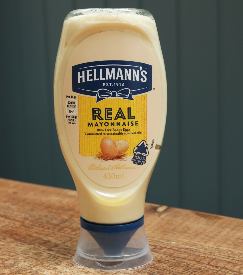 Sun Online Lynsey Hope Taste Tests-27/04/23 MAYONNAISE TEST: Hellmann^s Real Mayonnaise