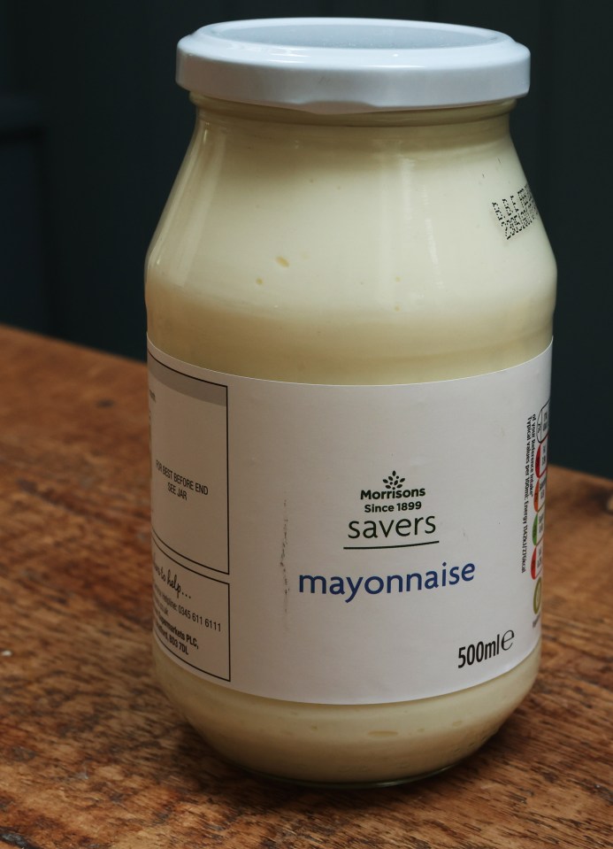 Sun Online Lynsey Hope Taste Tests-27/04/23 MAYONNAISE TEST: Morrisons Savers Mayonnaise