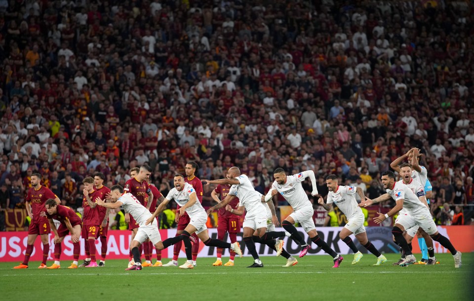 Gonzalo Montiel netted the winning penalty in the shootout