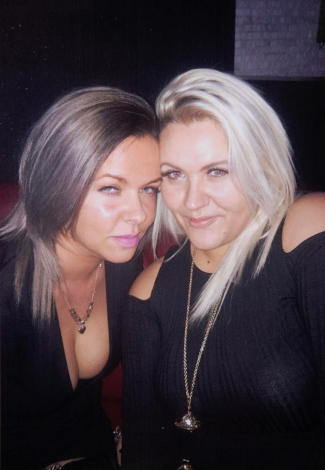 Aimee, pictured above with sister Sophie, adds: 'I trusted that she knew what she was getting into'