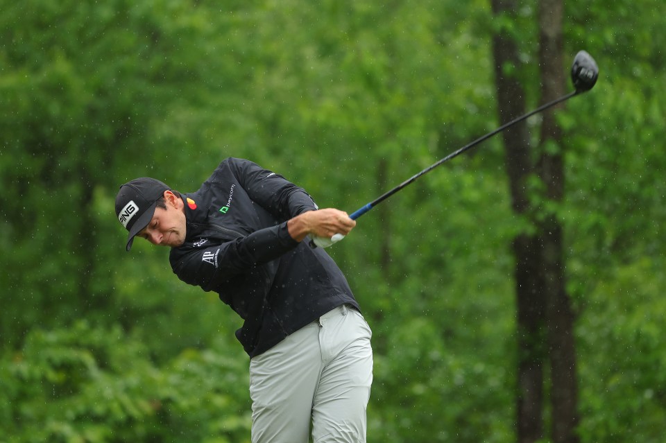 Viktor Hovland is tied in second with Brooks Koepka