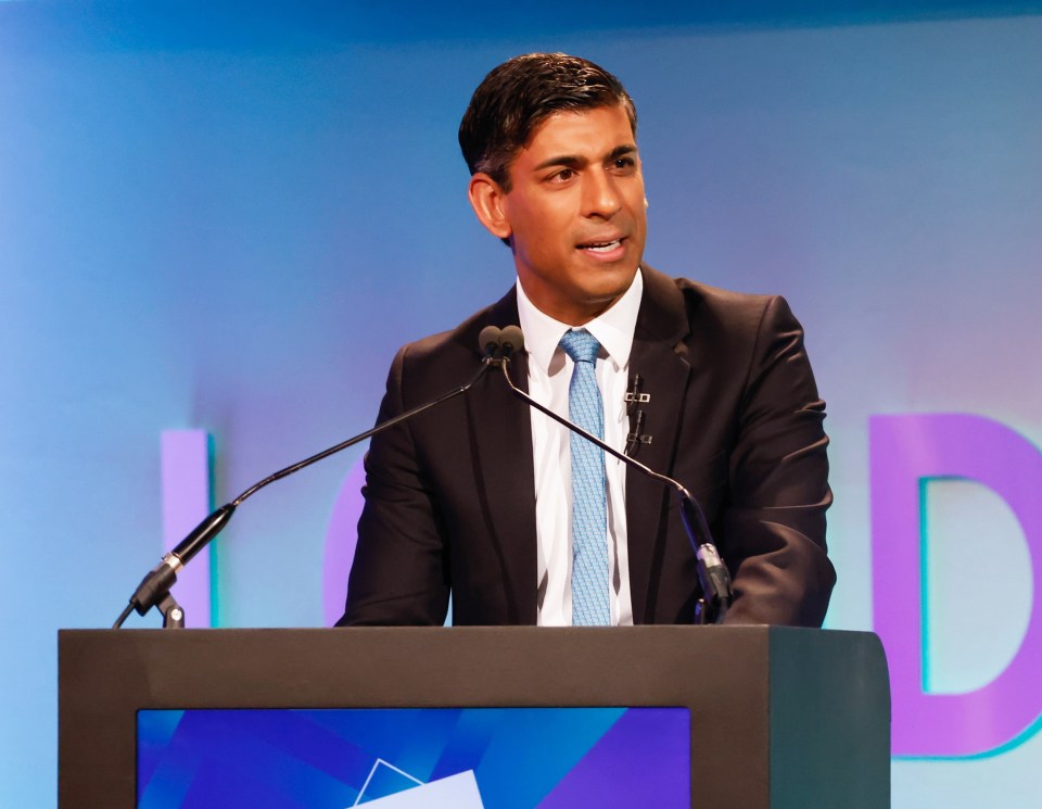 Rishi Sunak has offered his thanks to the emergency services