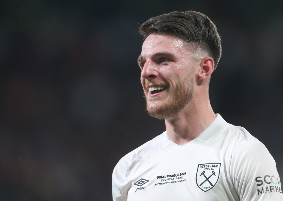 Declan Rice is keen on a move to Arsenal