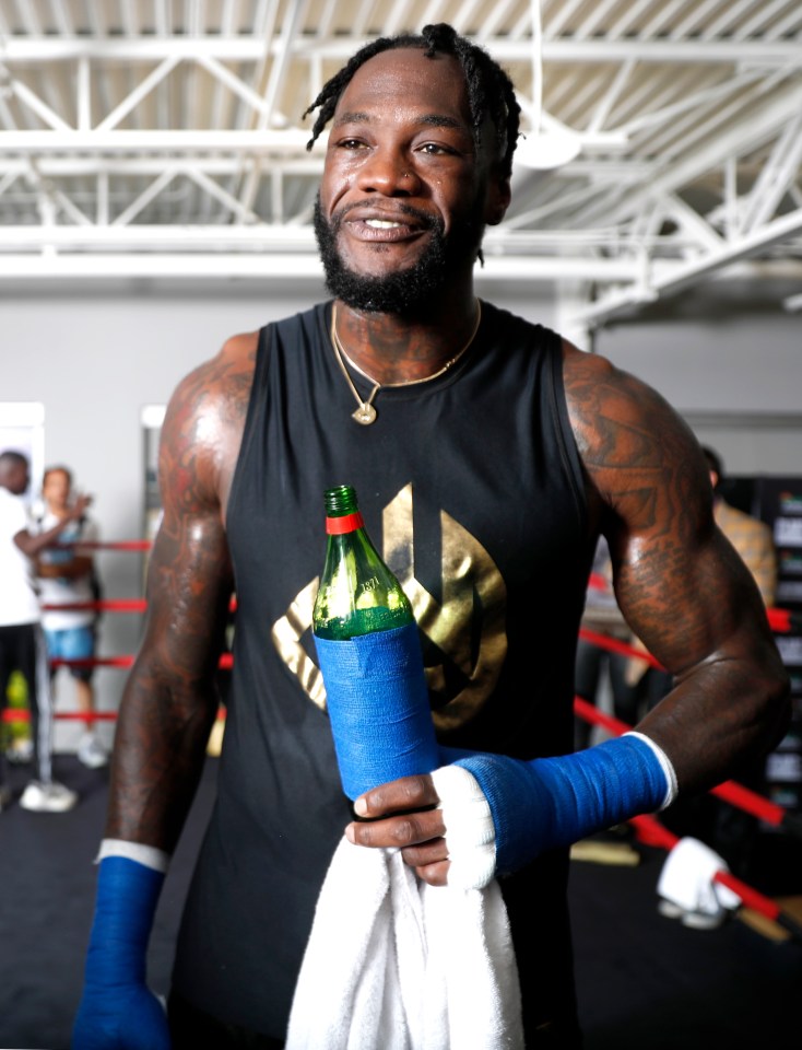 Deontay Wilder slammed 'fat' Andy Ruiz Jr for demanding a 50/50 purse split