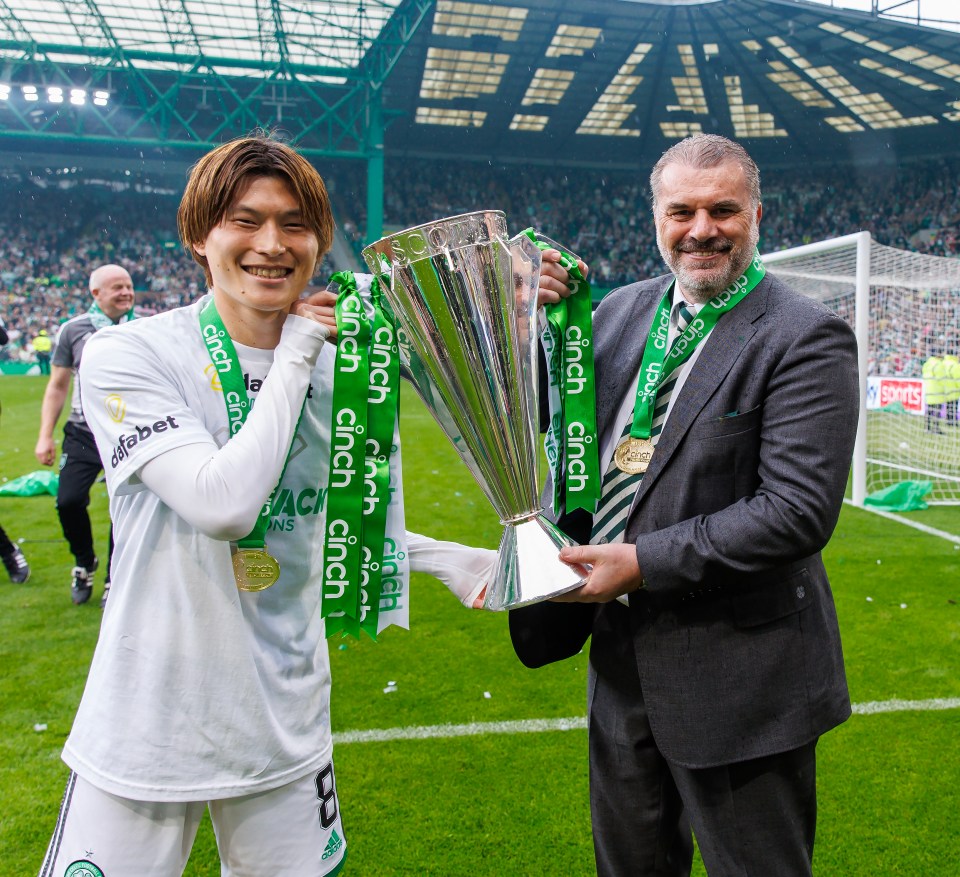 Postecoglou is expected to try to bring Kyogo with him to Spurs