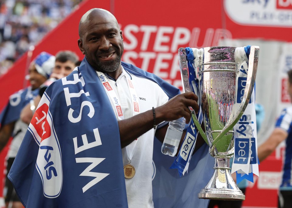 Moore won promotion to the Championship with the club in May