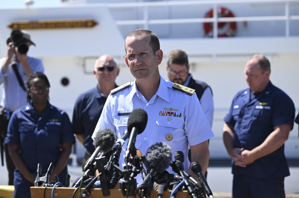 The US Coast Guard is currently working to identify some human remains that have already been discovered