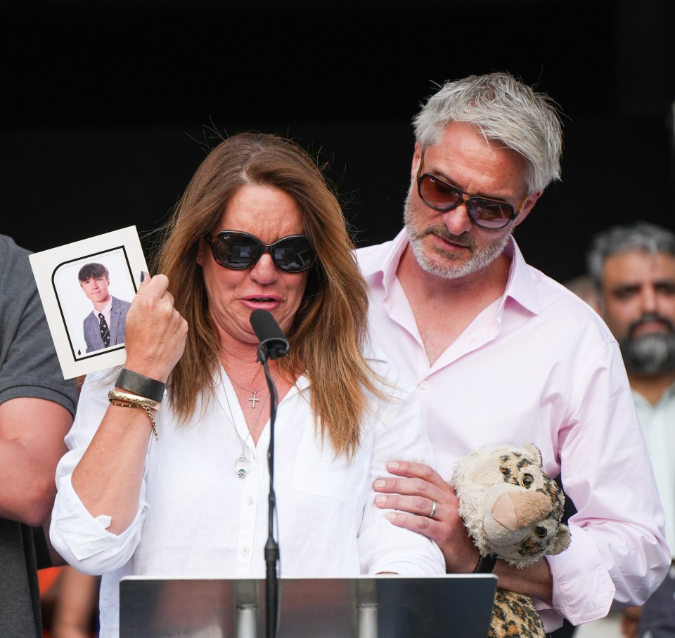 Barnaby Webber's mum told people 'hold no hate' as she mourns her son