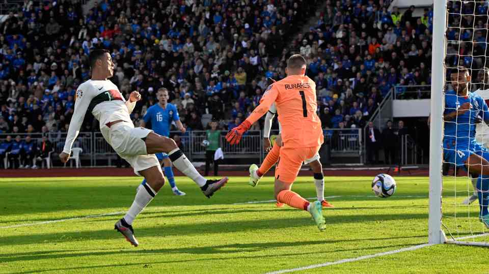 Ronnie has five goals in four Euro qualifiers