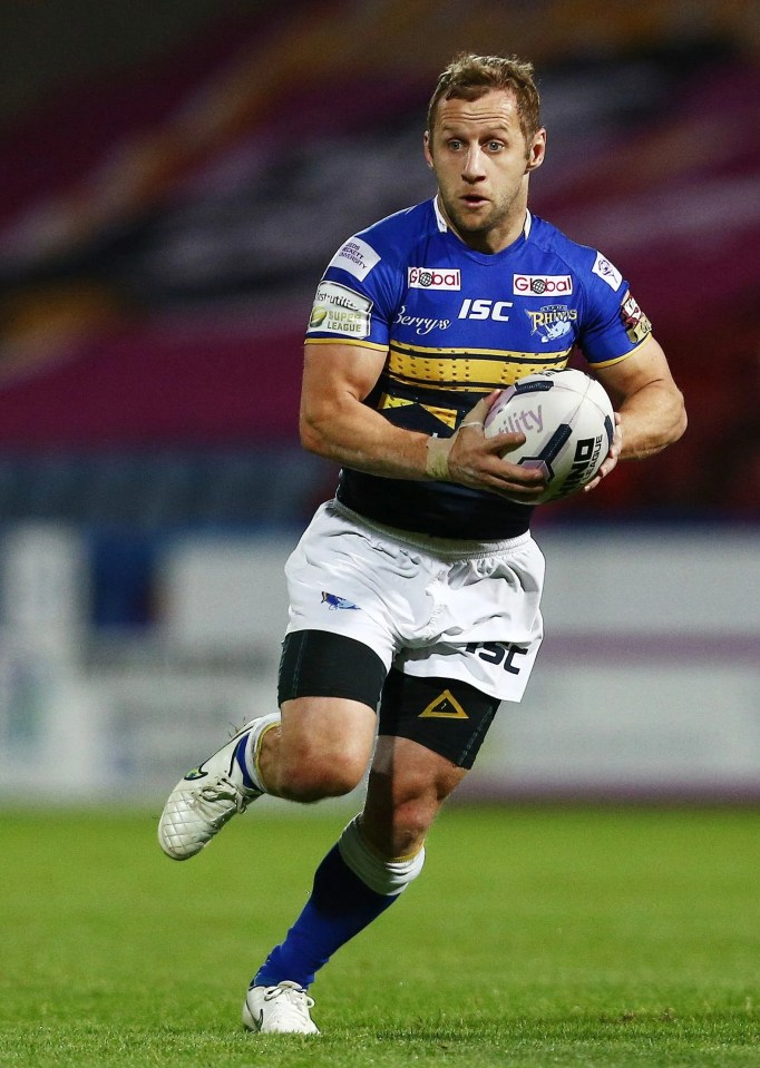 The former Leeds Rhino player was told he only had two years to live