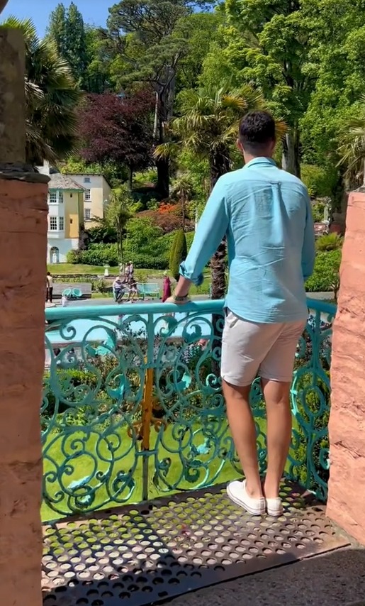Portmeirion has acres of gardens and multi-coloured buildings