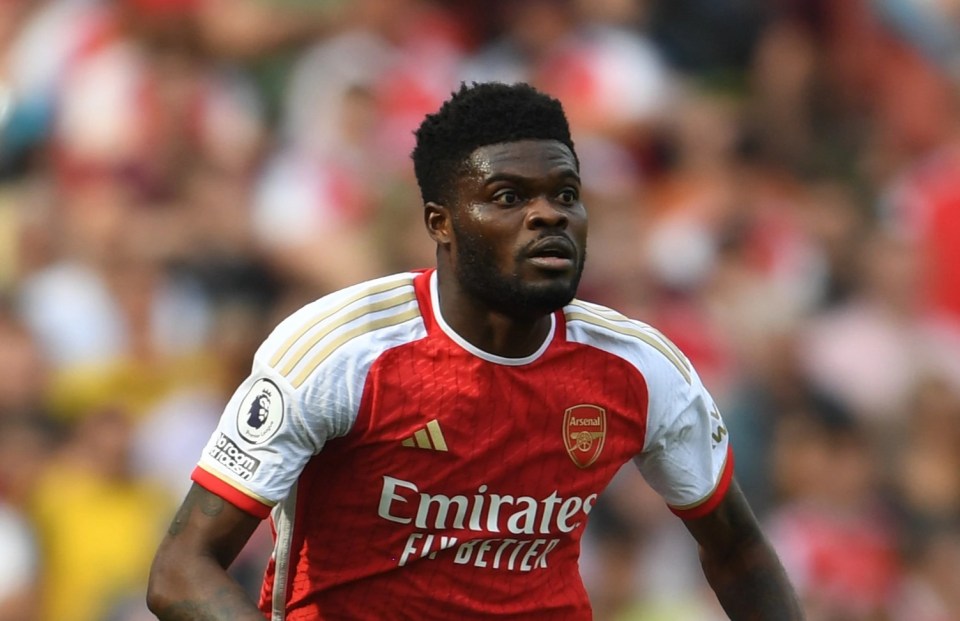 Thomas Partey could be sold amid interest from two Italian clubs