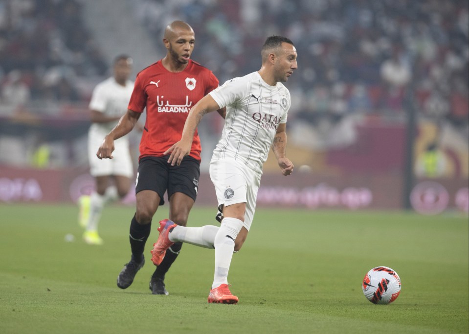 Cazorla currently plays in Qatar for Al-Sadd