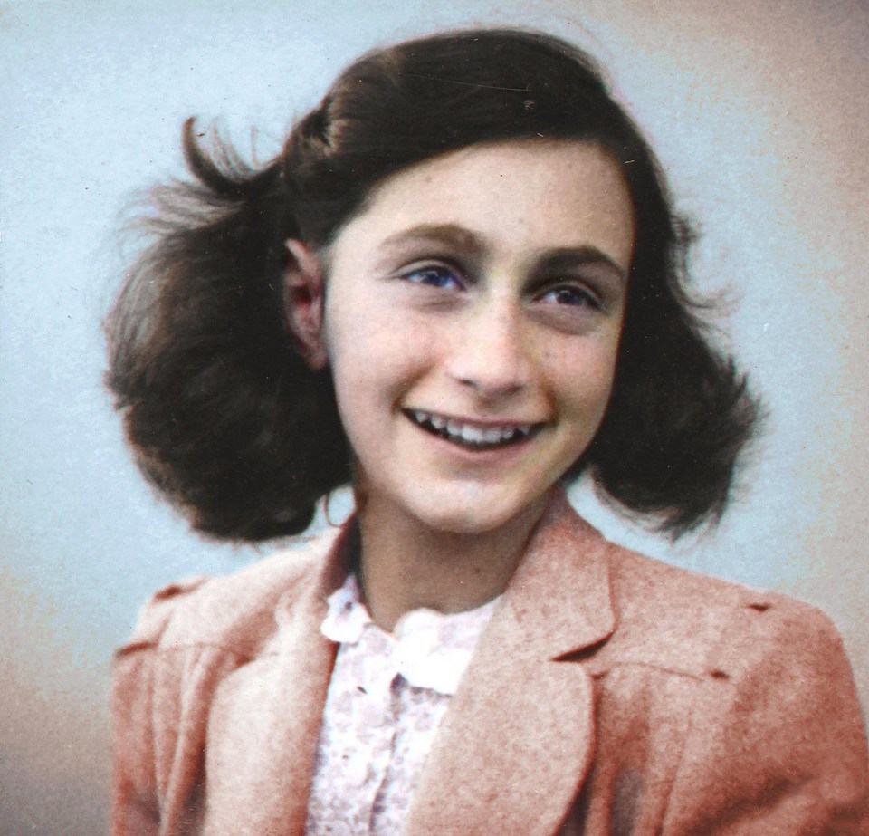 Anne Frank died of typhus at the age of 15