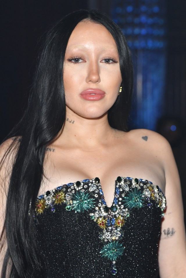 PARIS, FRANCE - JANUARY 24: (EDITORIAL USE ONLY - For Non-Editorial use please seek approval from Fashion House) Noah Cyrus attends the Miss Sohee Haute Couture Spring Summer 2023 show as part of Paris Fashion Week on January 24, 2023 in Paris, France. (Photo by Dominique Charriau/WireImage)