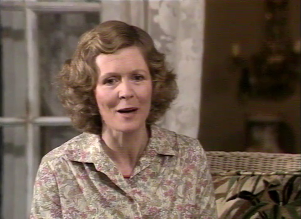 Angela Thorne was best known for starring in the BBC's To The Manor Born, when she played Marjory Frobisher