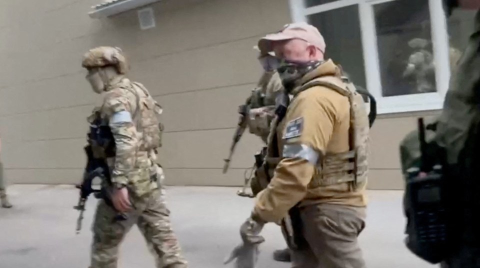 Yevgeny Prigozhin and his fighters seized control of a Russian military HQ in Rostov