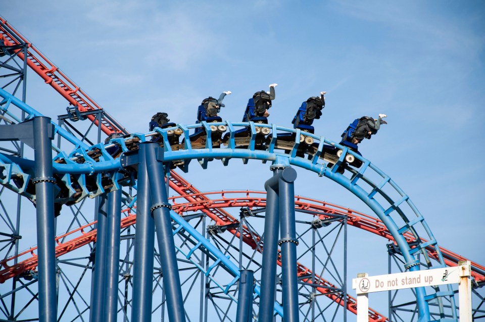 The theme park has lots of record-breaking rollercoasters