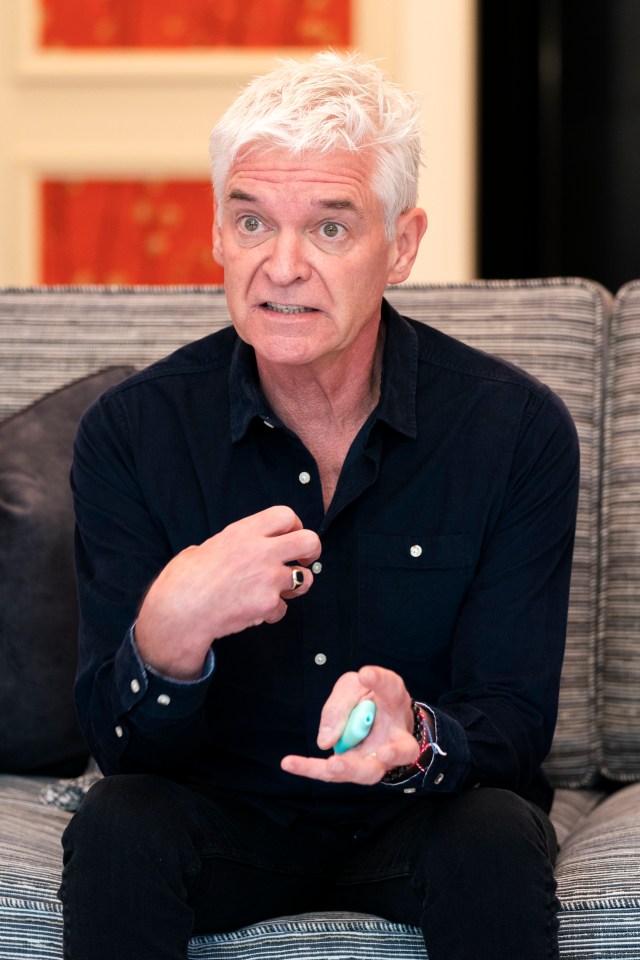 Last week Phillip told The Sun he was 'utterly broken and ashamed' for lying about his affair with a younger male colleague
