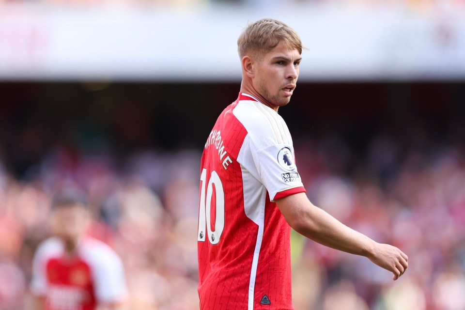 Emile Smith Rowe is on West Ham's radar