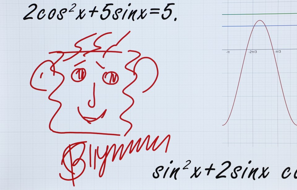 Tracey Trussell said his drawing exposes a 'paranoid, depressed and anxious leader'
