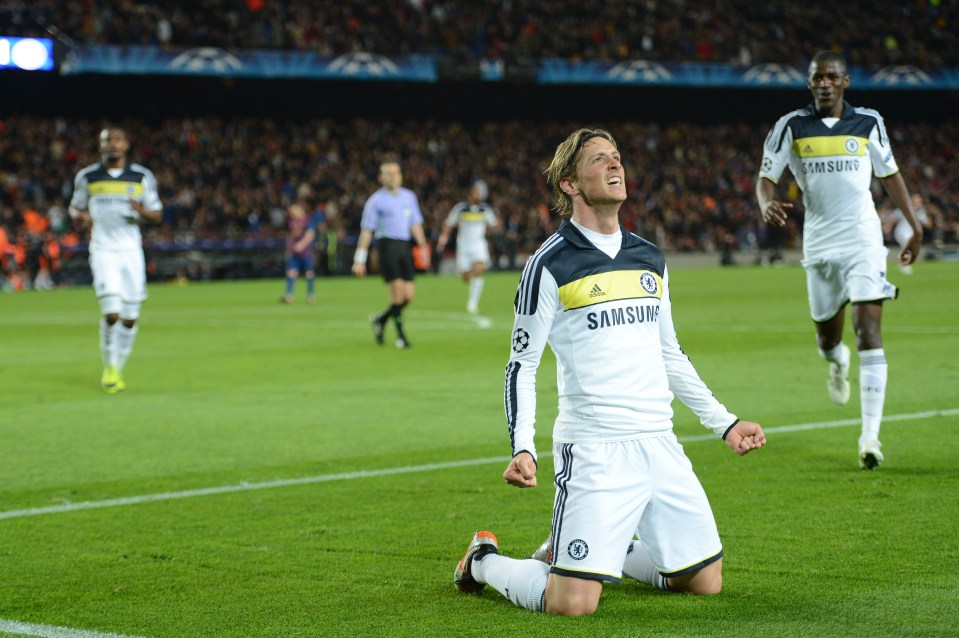 The Spaniard scored an iconic Champions League goal for Chelsea in 2012