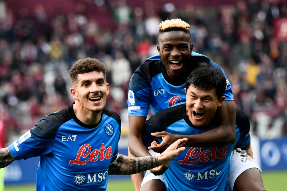 Kim was a key cog in the team which won the Serie A with Napoli