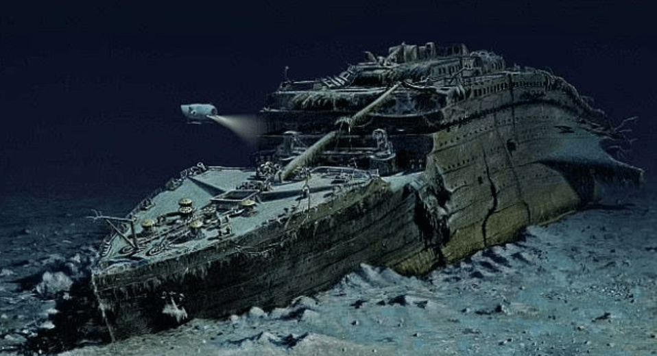 The vessel was used to take tourists to see the wreckage of the Titanic