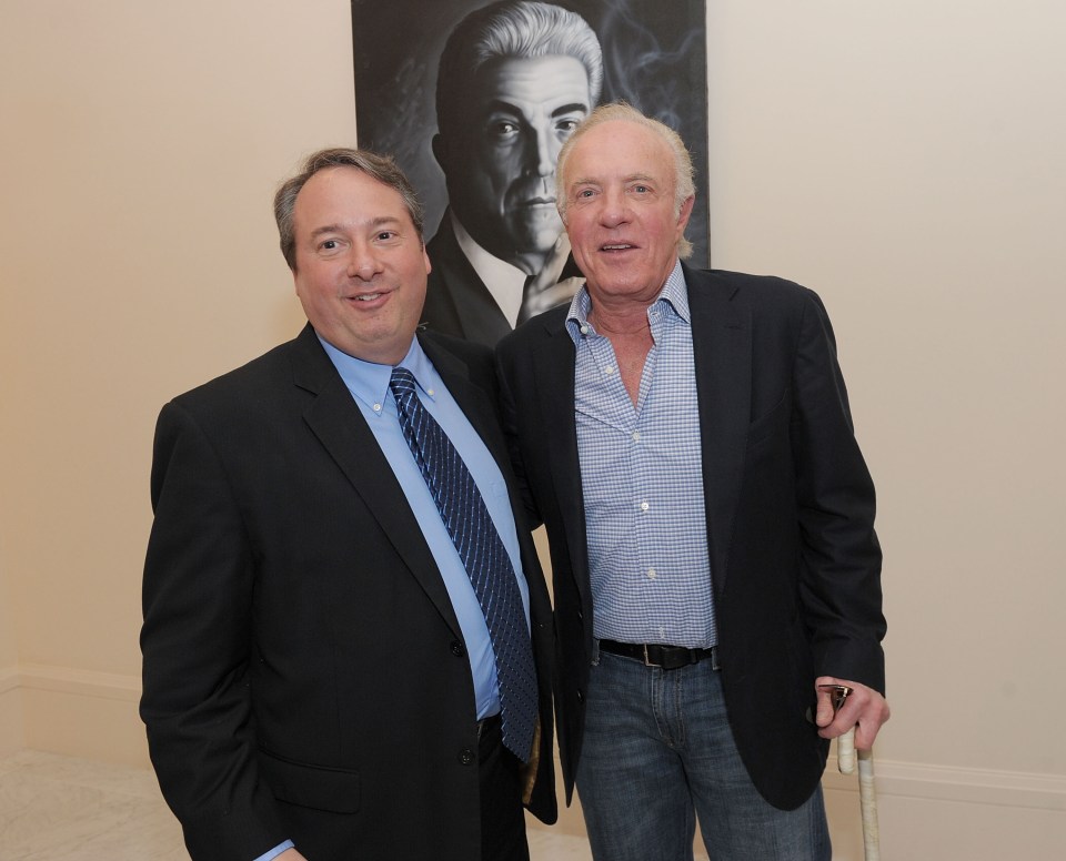Jay Bloom and actor James Caan