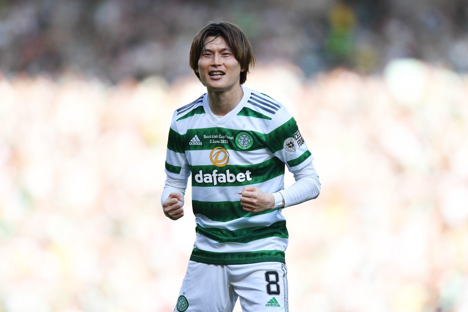 Tottenham's incoming boss Ange Postecoglou could bring Celtic star Kyogo Furuhashi with him