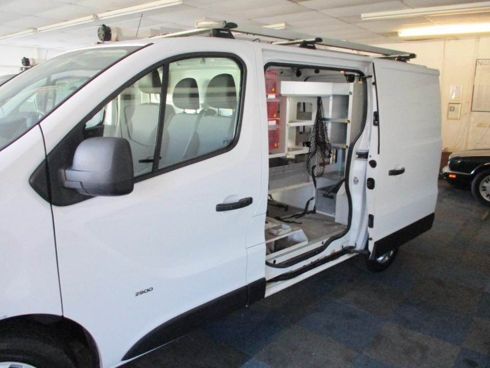 It is understood those involved in selling the van are speaking with police