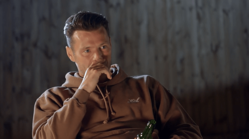 Mark Wright's obsession with work ended up under the microscope during a casual chat with his family on their new travel series