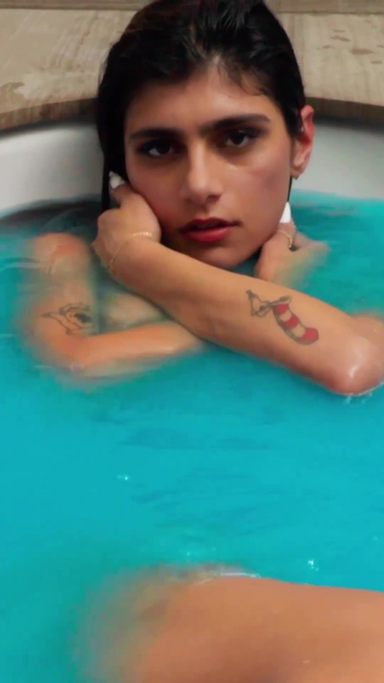 The social media influencer recently teased a new business venture by posing in a bath