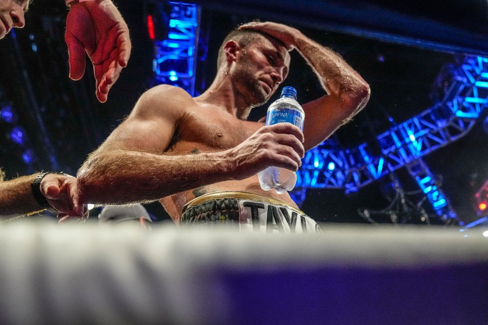Teofimo Lopez inflicted the first loss of Josh Taylor's professional career