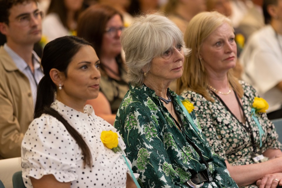 Former Home Secretary Priti Patel, Joanna's mother Diana Parkes, and Joanna's best friend Hetti Barkworth-Nanton spoke at a special screening of the documentary at Westminster