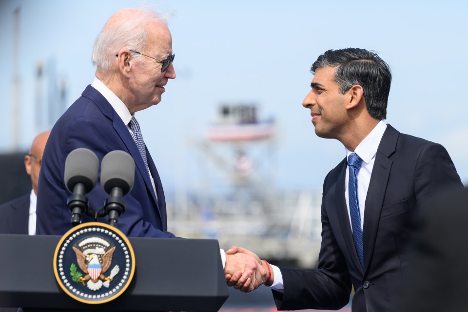 Rishi Sunak and President Biden will hold meetings later today on the PM's first trip to the White House