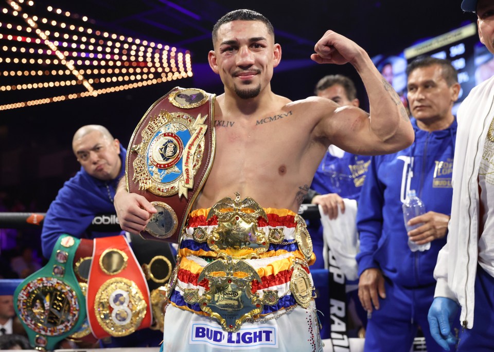 The Takeover has vacated the WBO 140lbs title