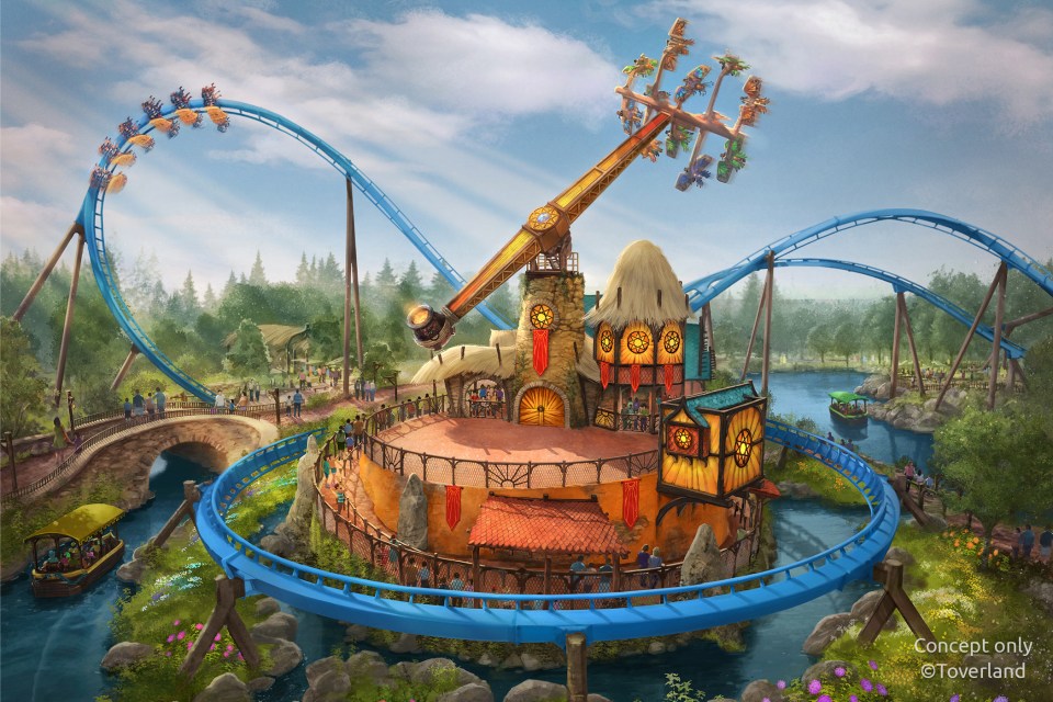 Pixarus, the flight school of magic, will be one of the park's newest attractions