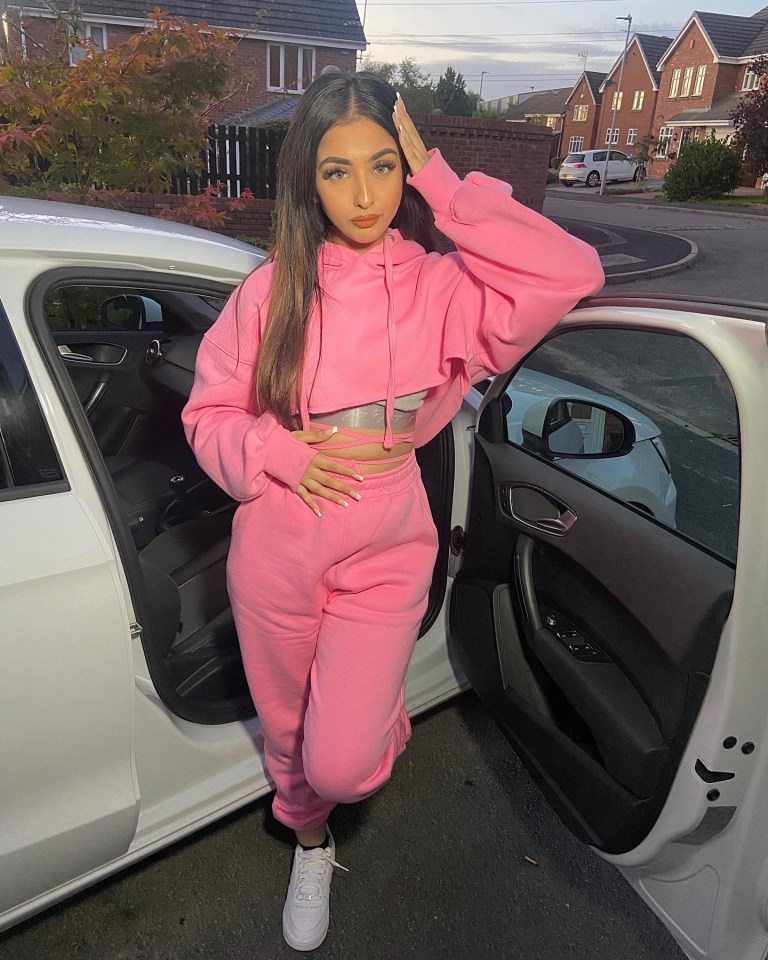 TikTok influencer Mahek Bukhari has today been locked up for murdering her mum's boyfriend and his pal