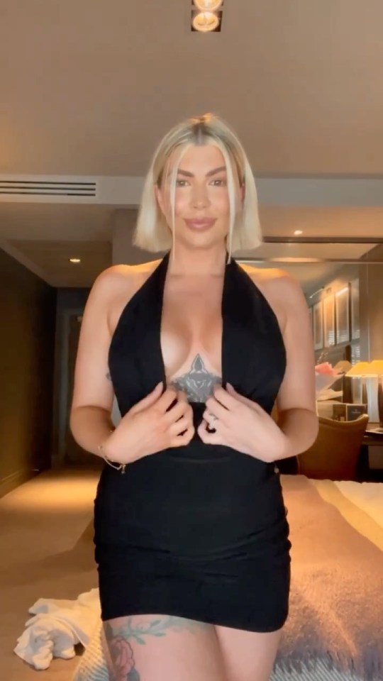 Olivia Bowen told fans she had broken her wrist in an Instagram post