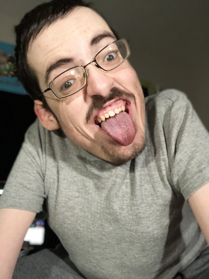 TikTok influencer Ricky Berwick has a disability which restricts lower body movements