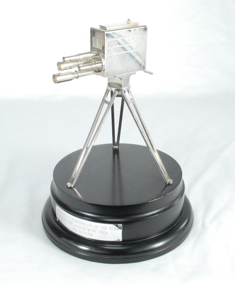 The cricketer's BBC award fetched £3,600