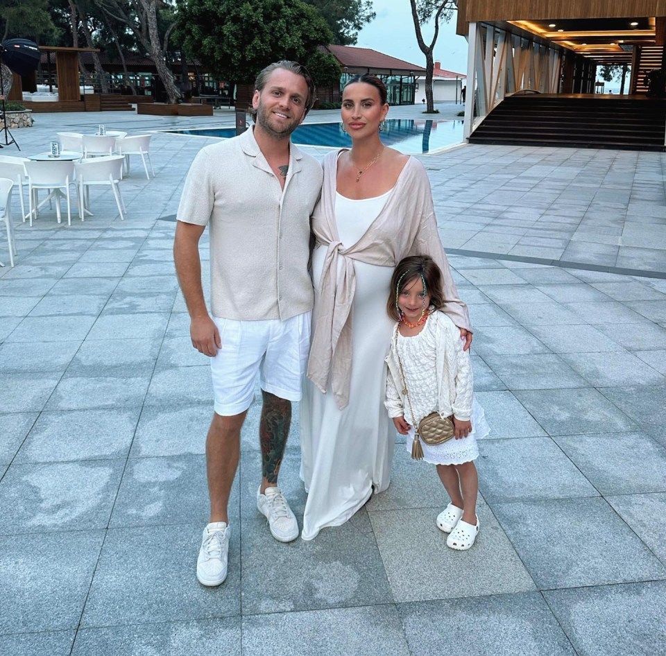 The reality star is already mum to daughter Sunday, 5