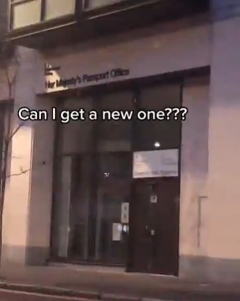 The passport office could not help her to get an emergency passport