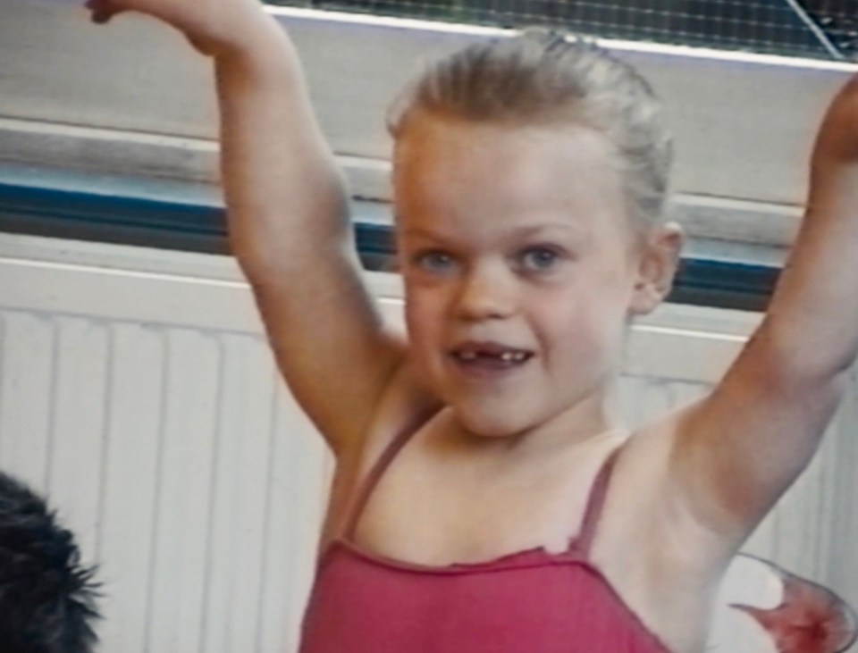 Young Ellie was a child star
