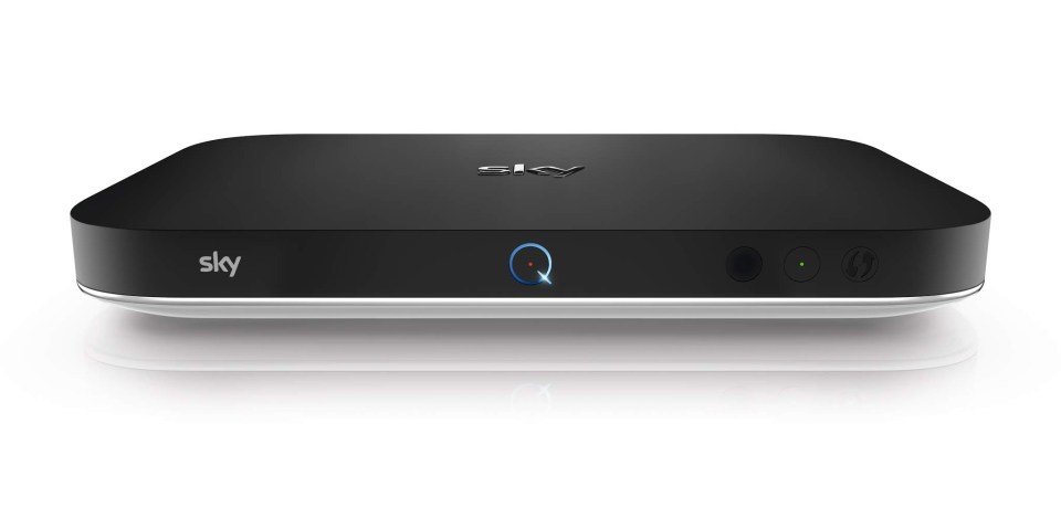 Sky recommends allowing at least 10cm of space above and on all sides of the box, to make sure it's well ventilated and doesn't overheat