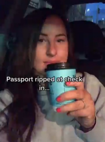 The Belfast local's holiday nightmare started before she even was able to take off