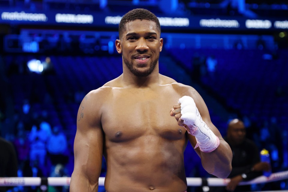 Anthony Joshua is in talks for his next two fights