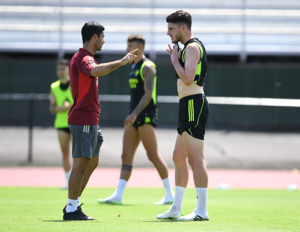 Rice has hinted that the manager might have a new position for him